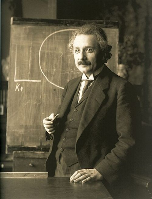 Albert Einstein portrait